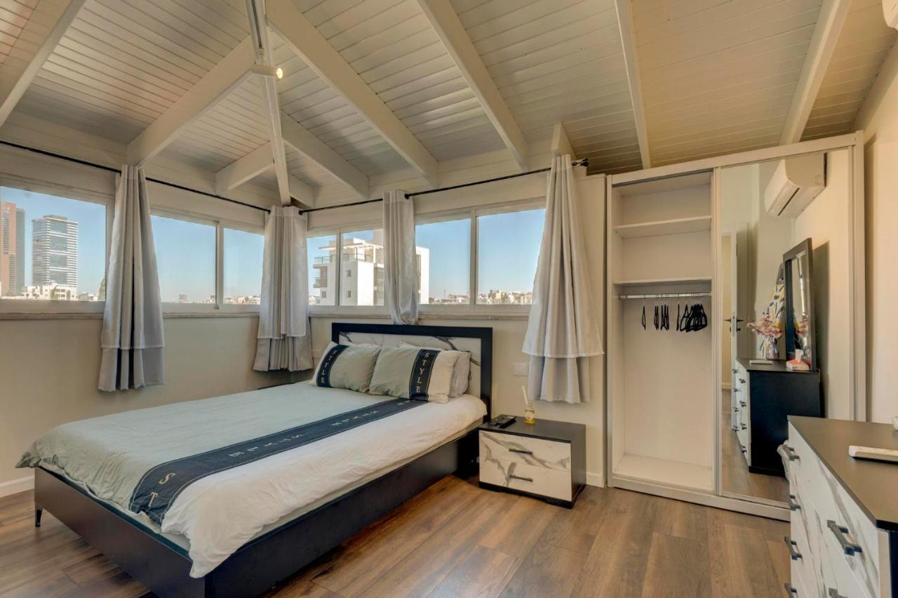 Luxury Penthouse Great Location With Parking Tlv Ramat Gan Exterior foto