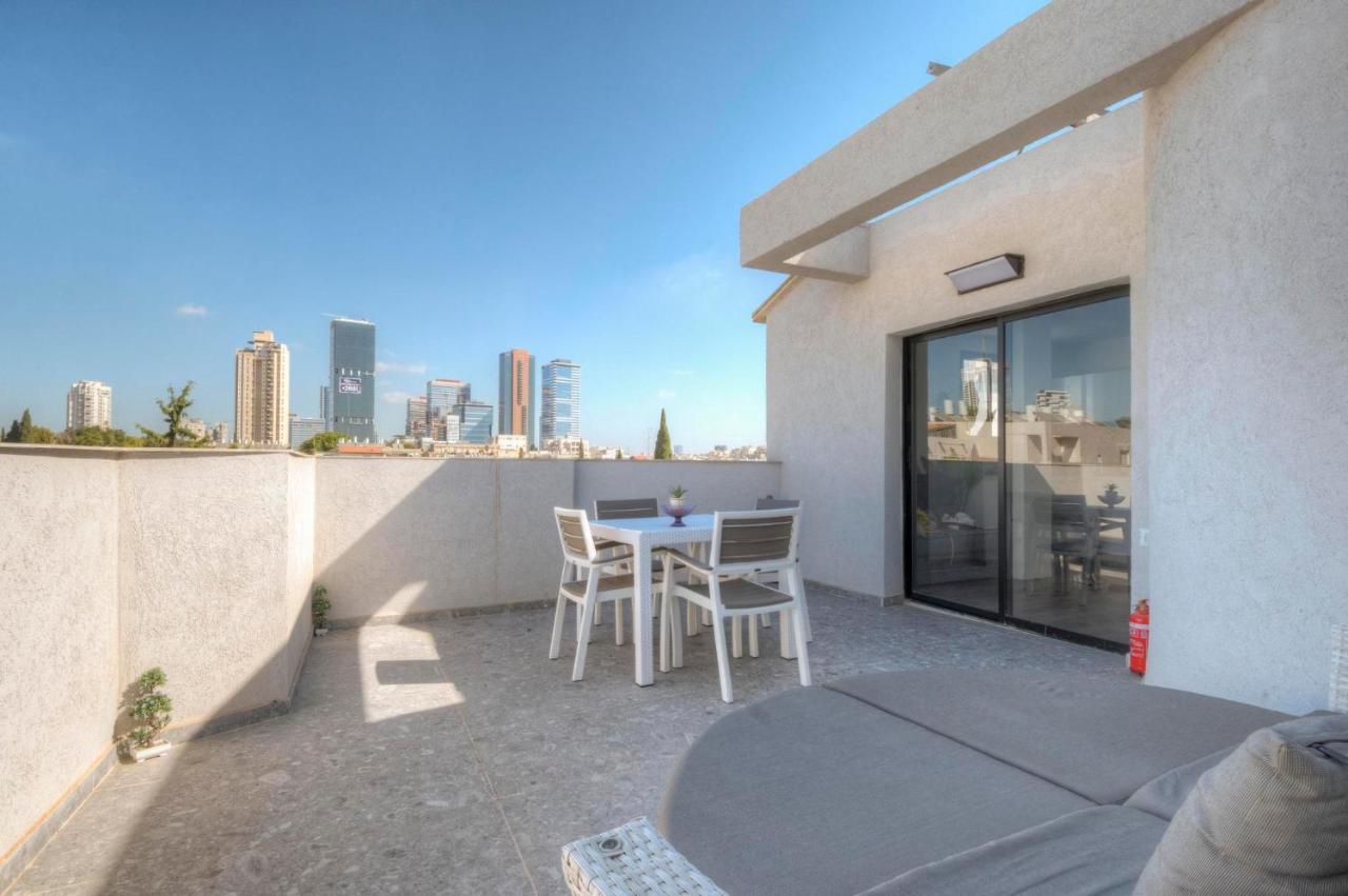Luxury Penthouse Great Location With Parking Tlv Ramat Gan Exterior foto